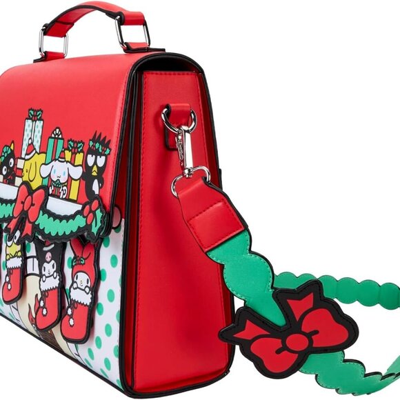 Sanrio Hello Kitty Holiday Crossbody Bag with Detachable Strap - Multi Color - Picture 2 of 4